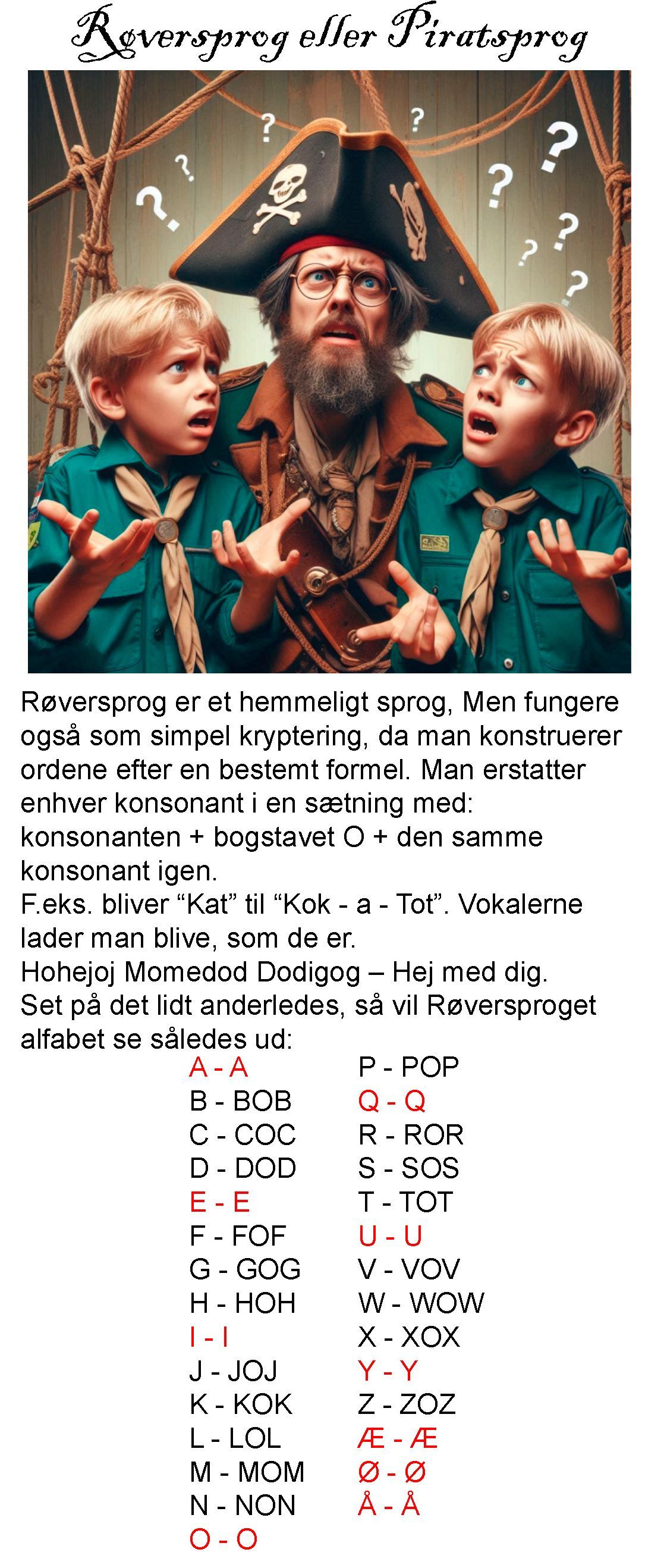 Røversprog